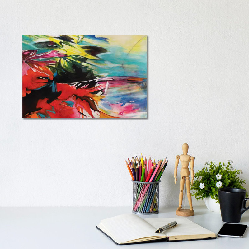 Nectar De La Vida I by Gabriela Villarreal - Wrapped Canvas Painting, 20.32 cm H x 30.48 cm W
