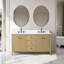 Ensemble de meuble-lavabo double 60 po-105275166-105275163