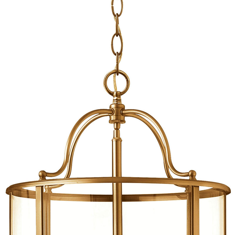 Tide 6-Light Chandelier, Laiton antique