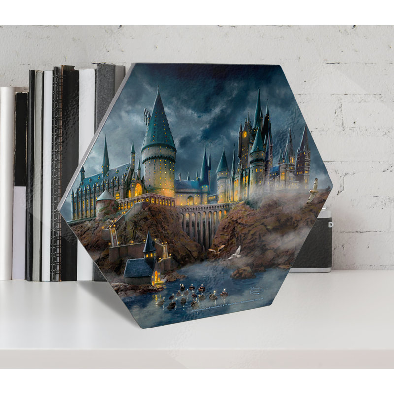 Harry Potter TKS (Château de Poudlard), art mural Knexagon