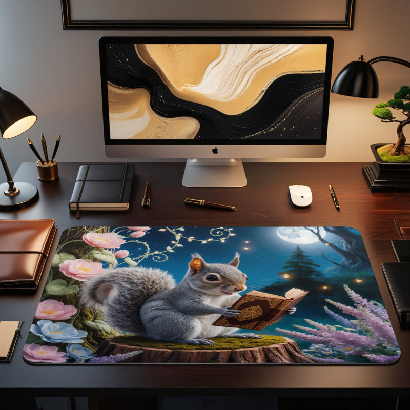 Polyester Desk Pad, 23.6x13.8