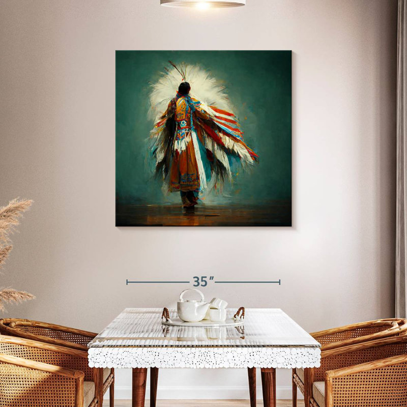 Lelar The Dance Pose, 39" H x 39" W