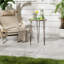 Table d'appoint moderne d'extérieur 21,5 po Dier-842441677-842441679