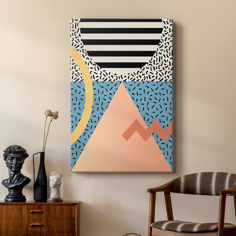 Modern Memphis I - galerie sur mesure, H 18 po x l 12 po