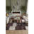 Brown Patchwork Woven Base Decorative Carpet-1211774193