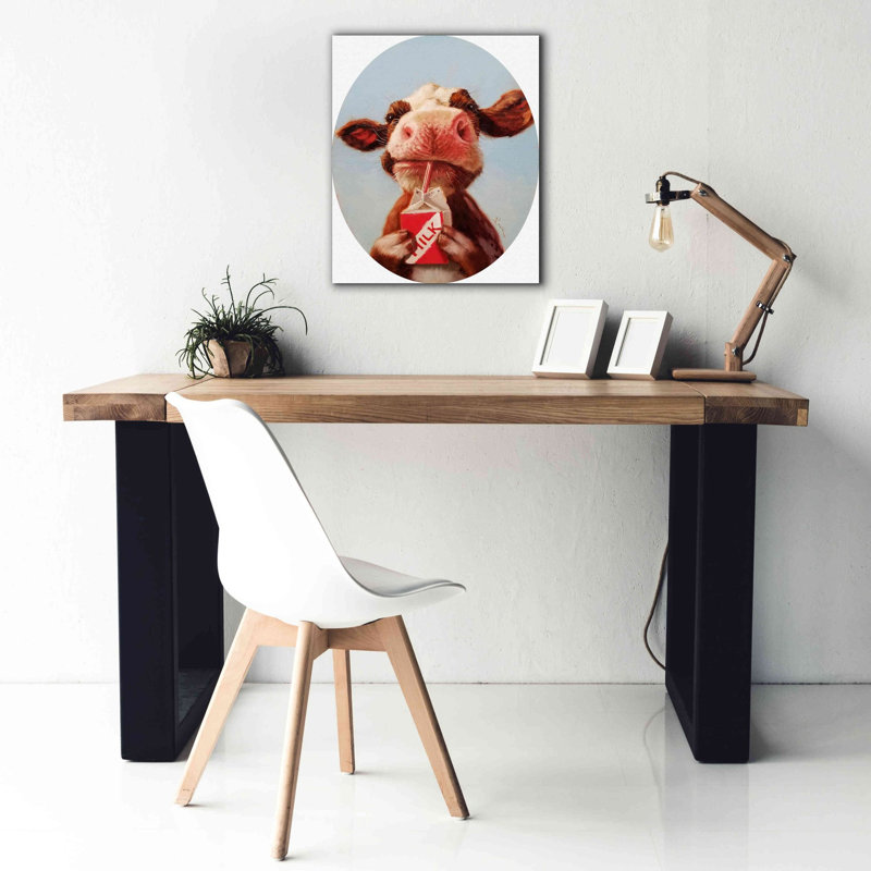 " Quality Control " by Lucia Heffernan, 24" H x 20" W x 0.75" D