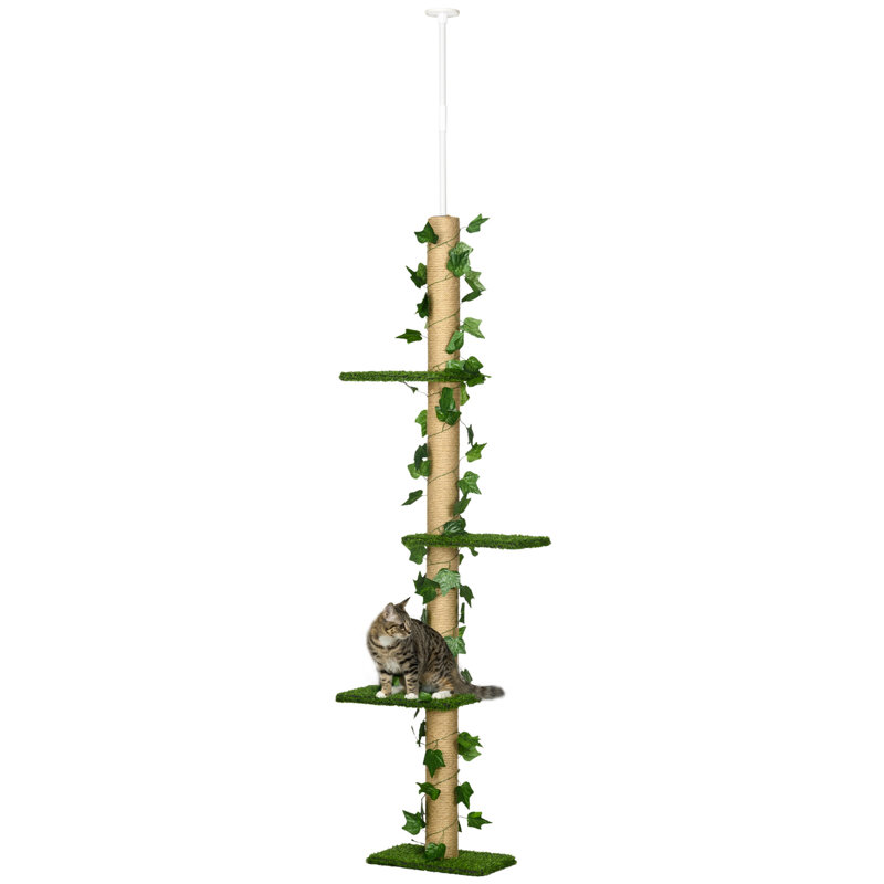 Myla Scratching Post, Green