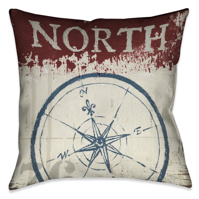  Coussin décoratif intérieur Nautical North South