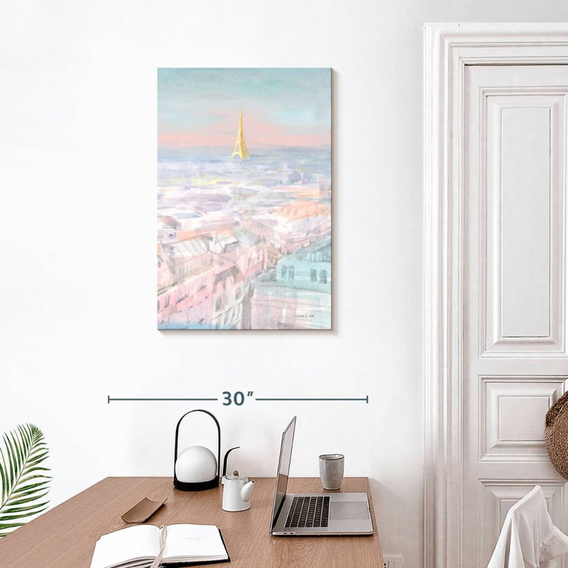 Aime Pastel Paris VI, H 30 po x l 20 po