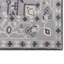 Rowe Medallion Oriental Area Rug in Blue/Gray/Ivory-41191590
