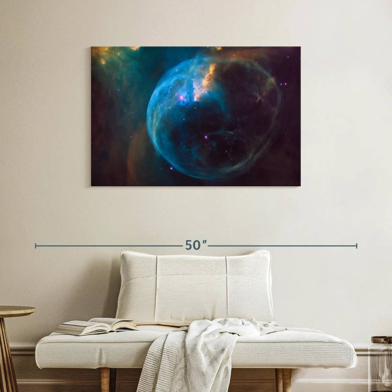 Oberle Bubble Nebula, 26" H x 39" W