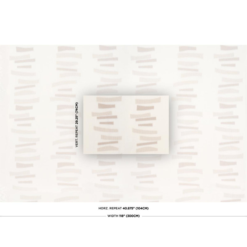 Jensen Sheer Fabric, Tan