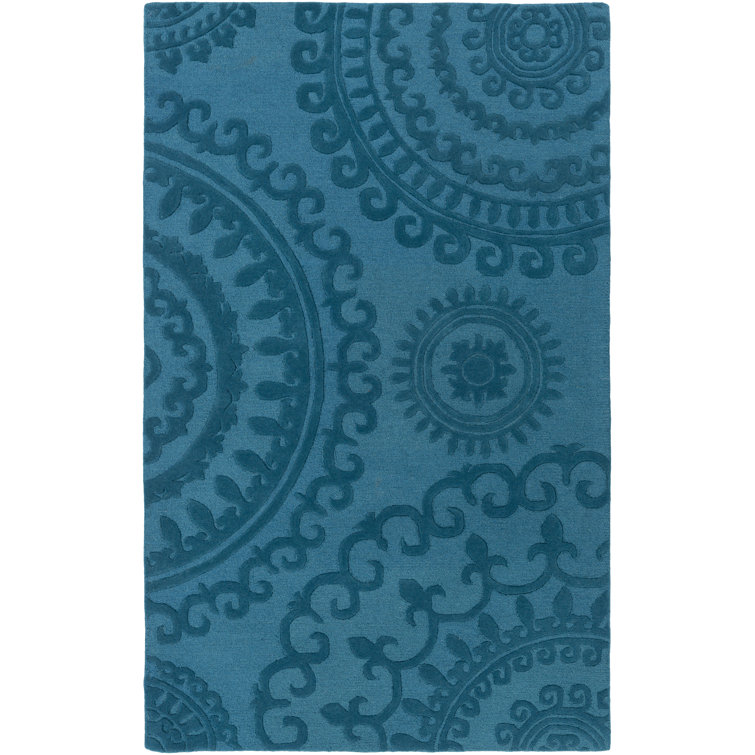 Wool Abstract Indoor Rug