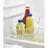 iDesign Condiment Organizer for Fridge - Plastic Fridge Organizer Bins with Handles, Set of 4, Clear