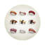 Sushi Town Pebble 16" Vinyl Placemat