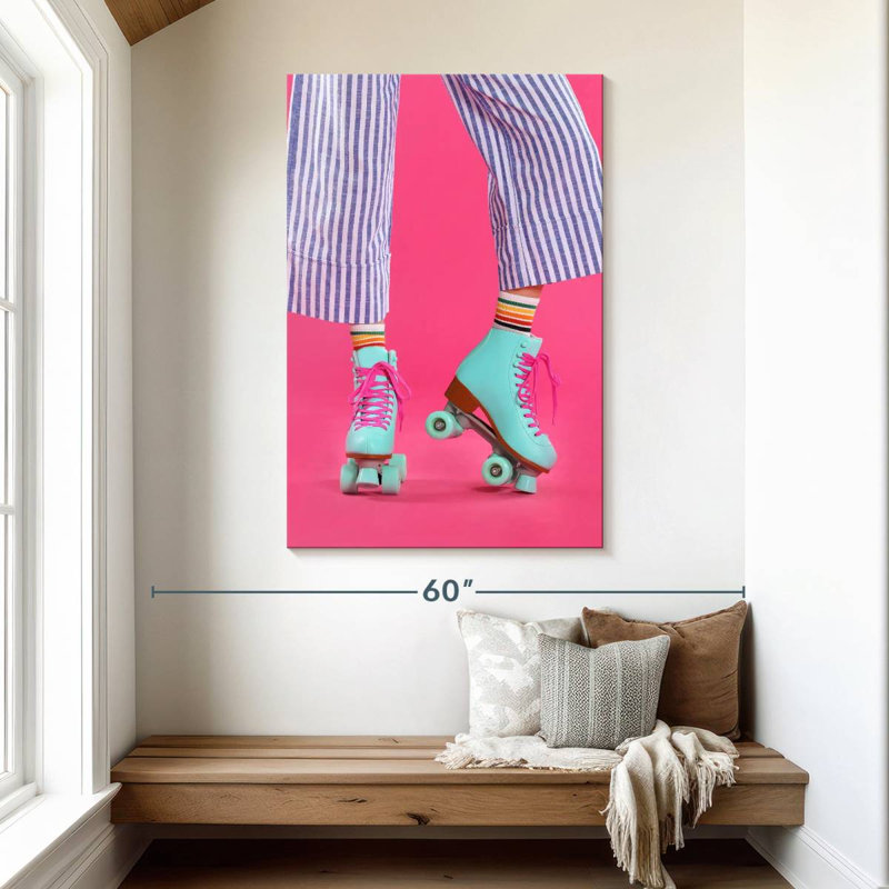 Senne Roller Skater Pose, 48" H x 32" W