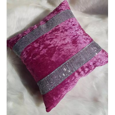 Dimante Crushed Velvet Cushion Covers 45X45