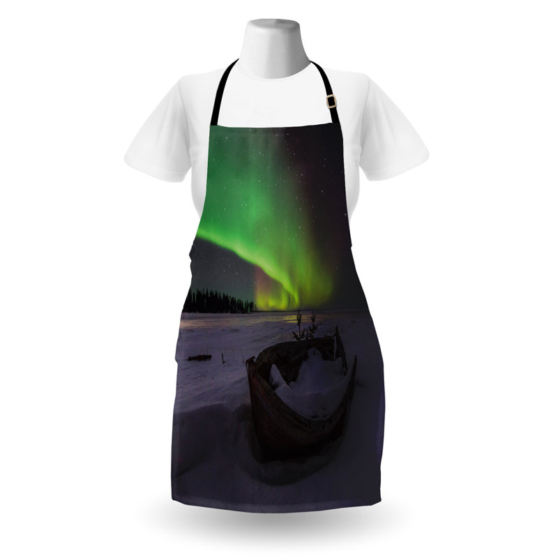 No Pattern Bib Apron
