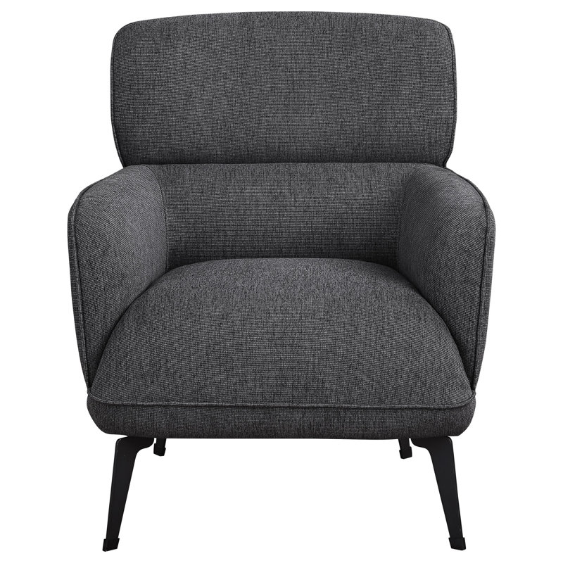 Fauteuil d'appoint rétro, Gris