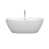 Blanc mat / chrome poli