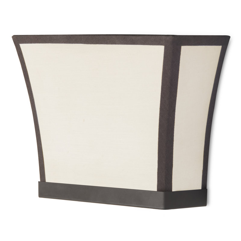 Crotzer Steel LED Flush Mounted Sconce