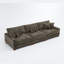 Canapé modulaire rembourré 3 pièces en chenille 3 pièces-690316134