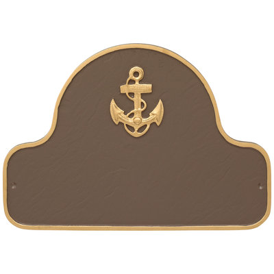 Plaque d'adresse Anchor Arch