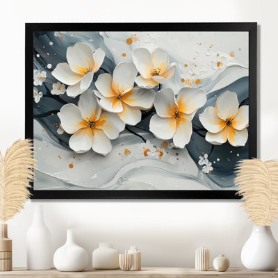 Velours fleur de cerisier noir II - impressions sur toile de fleurs de cerisier