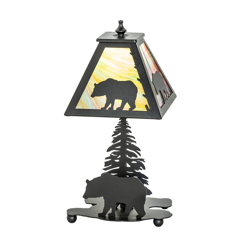 Rustic Lodge Novelty Lamp