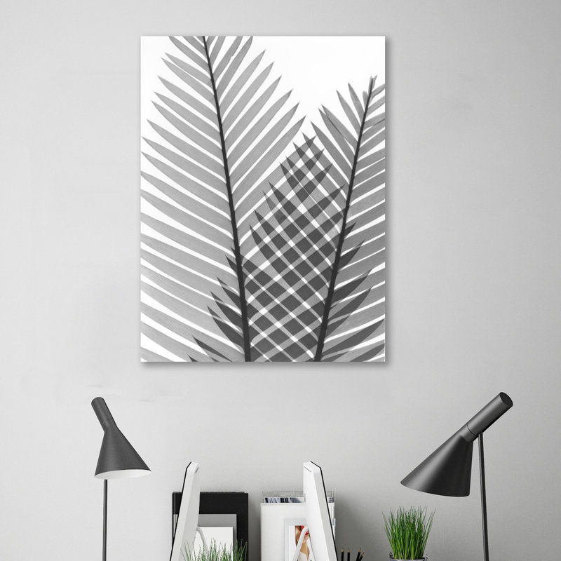 Tropical Fern I - Wrapped Canvas Print, 41 cm H x 30 cm W