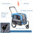 Hosley Foldable Pet Jogger Stroller-92456643