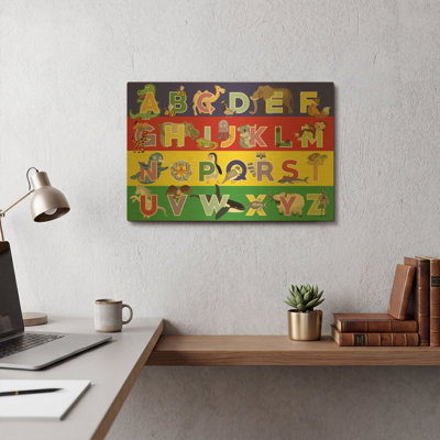 " Alphabet Puzzle " Print