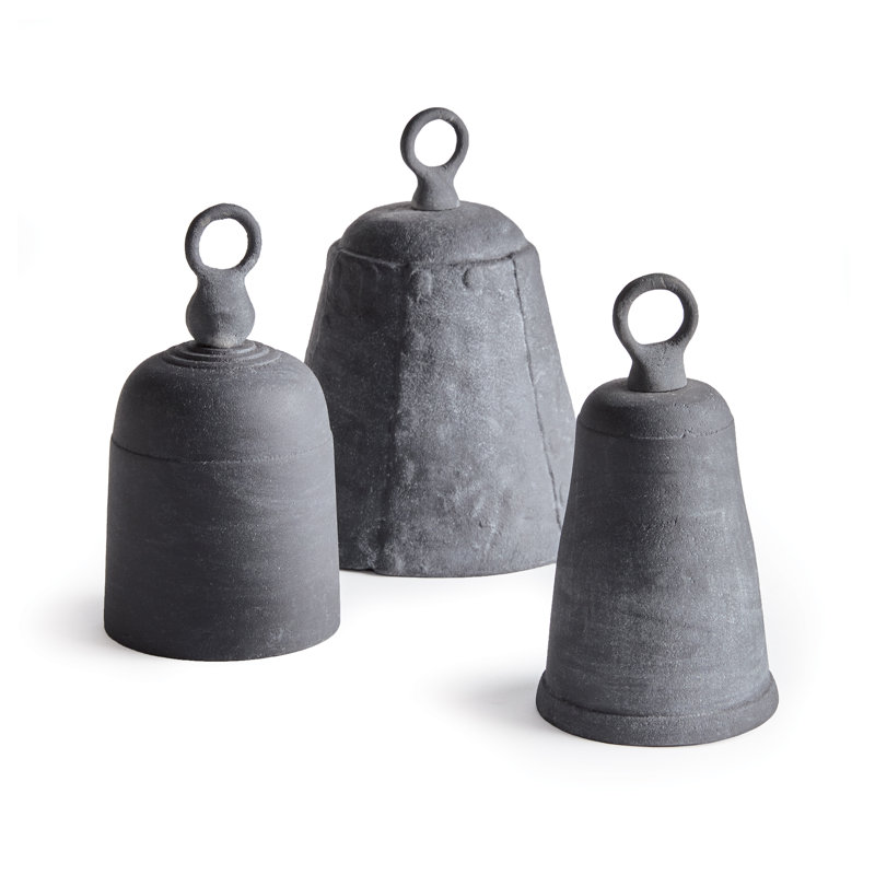 Ensemble de 3 clochettes Anyka, Noir