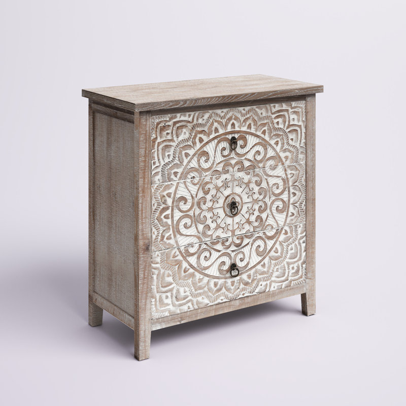Commode d'appoint 3 tiroirs Colm