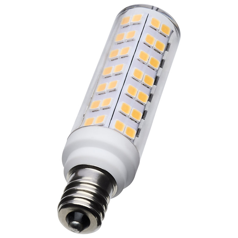 DEL 6,5 watts T6 - Finition transparente - Base E12 - 120 volts, 3000