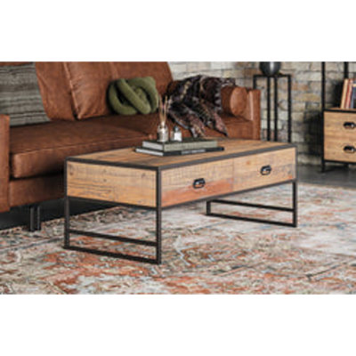 Alvern Four Leg Coffee Table with Storage
