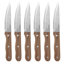 Cuisinart 7 Piece Triple Rivet Walnut Steak Knife Set