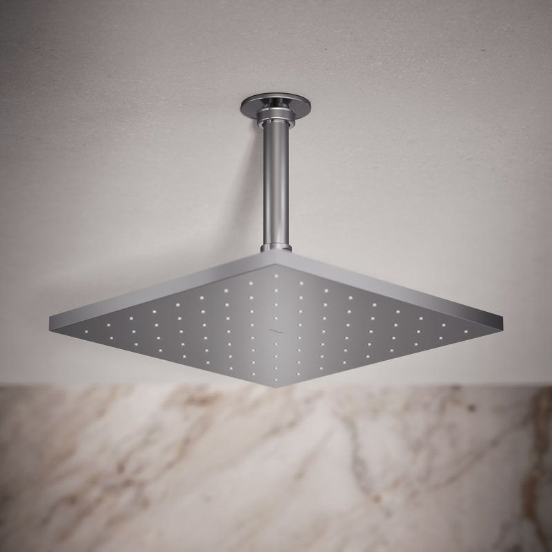 Rain Shower Head, Polished Chrome