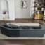 Canapé modulaire avec repose-pieds amovible-1444316722