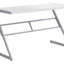 Bureau d'ordinateur, bureau personnel, ordinateur portable, L 48 po, travail, stratifié, métal, contemporain, moderne-544608477-544608479