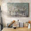 Toile tendue sur toile tendue matin-346119818