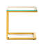 Lamanna Glass Top Frame End Table-1045435880-1045435887