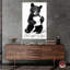 «Don't Forget to Flush Bear», reproduction d'art sur toile par Notoriart-105295216-105295224