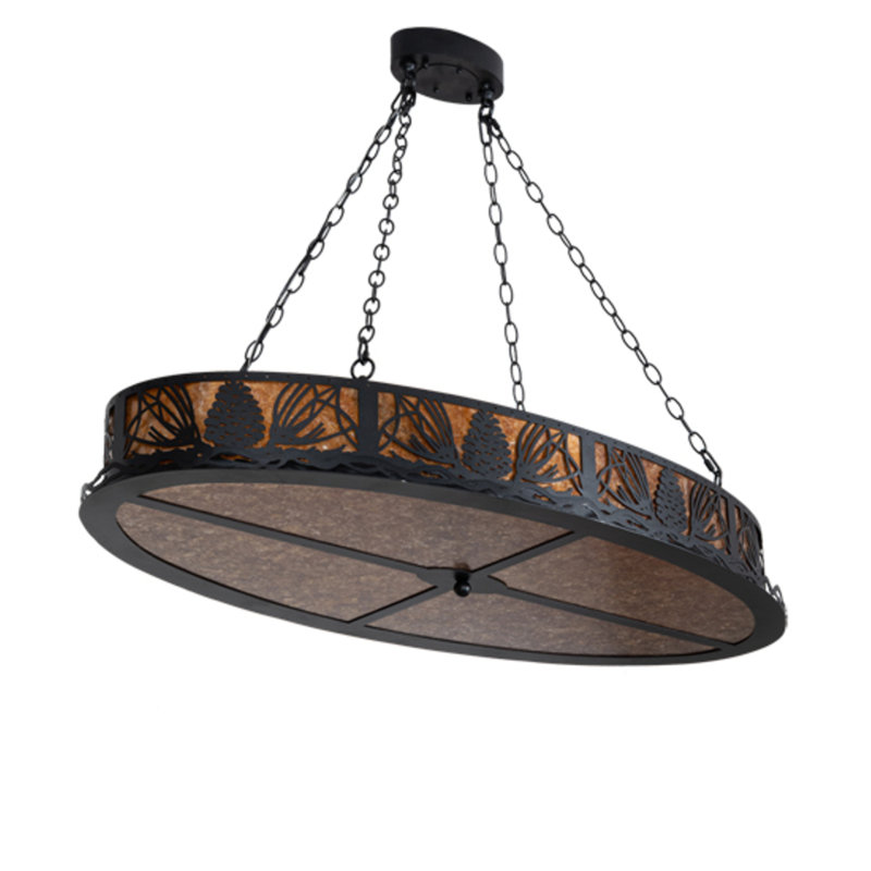 Pinecone 8 - Light Chandelier