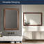 Miroir mural de salle de bain Midgegooroo-24108457