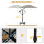 Breaja 292cm Cantilever Parasol