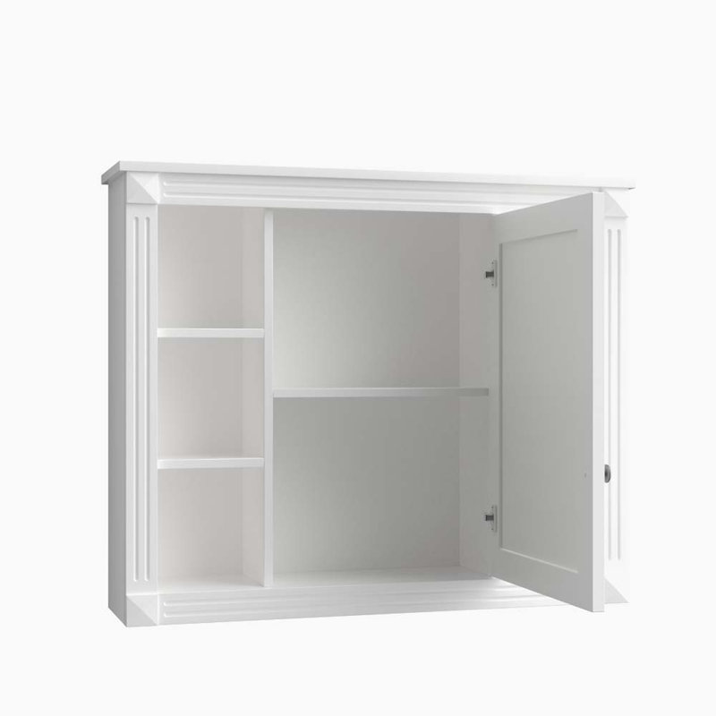 Ensemble de meuble-lavabo simple 36 po Clenon, Blanc