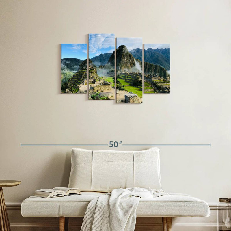 Lilie Machu Picchu City, 22" H x 36" W