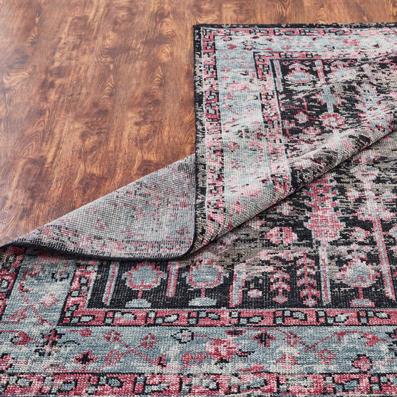 Lukin Hand Knotted Wool Oriental Area Rug, Rectangle 12' x 15'
