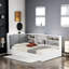 Lordina Bed with Upholstered Storage Headboard, Side Shelves and A Rotating Board-1065598211
